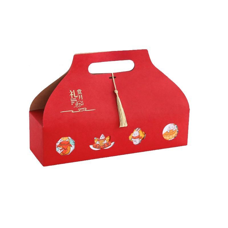 4 Pezzi Mooncake Confezione Regalo