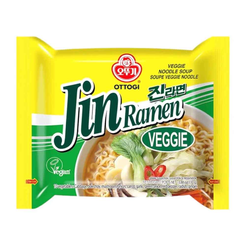 Ottogi Jin Ramen Veggie - 110g