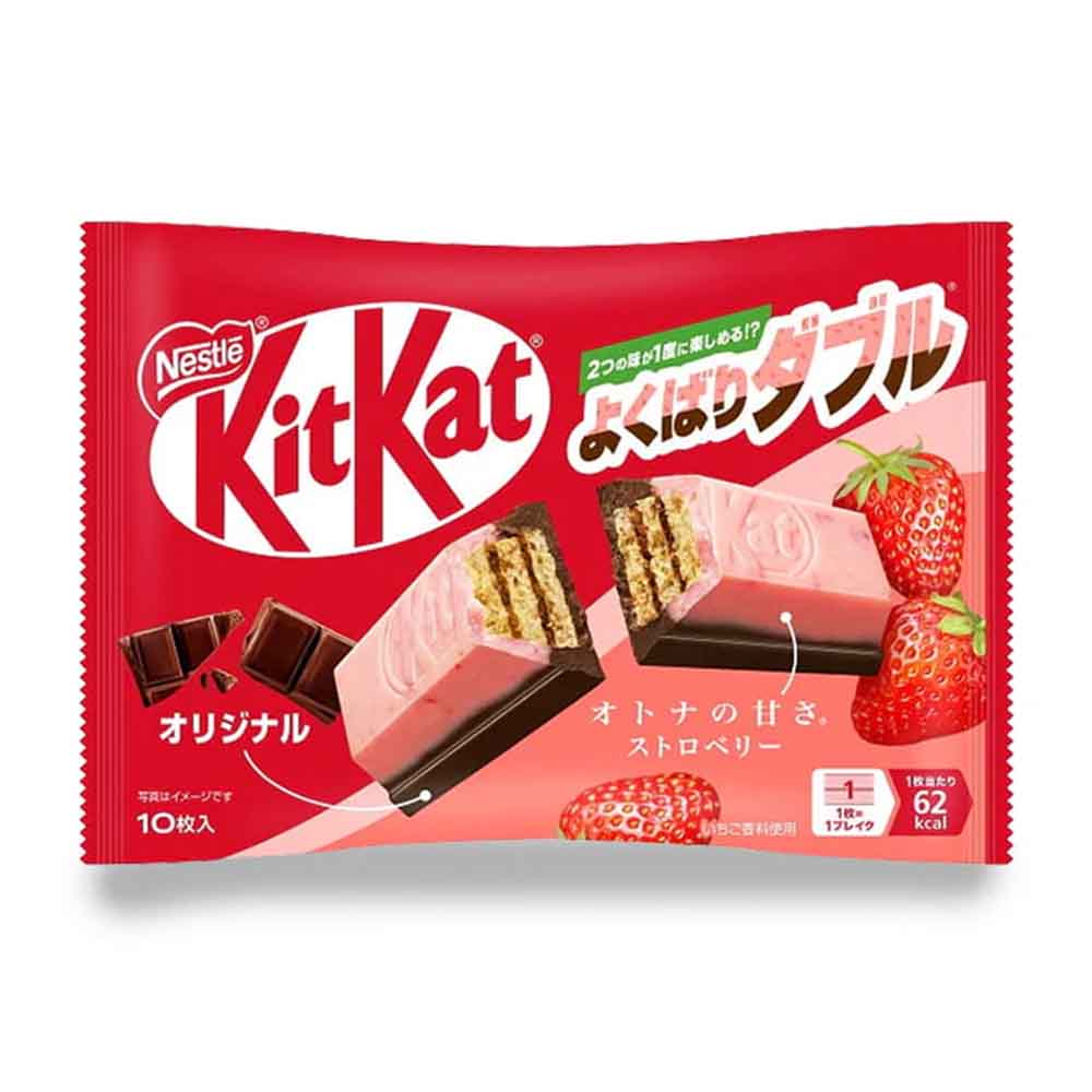 Kit Kat Fragola e Frumento - 116g