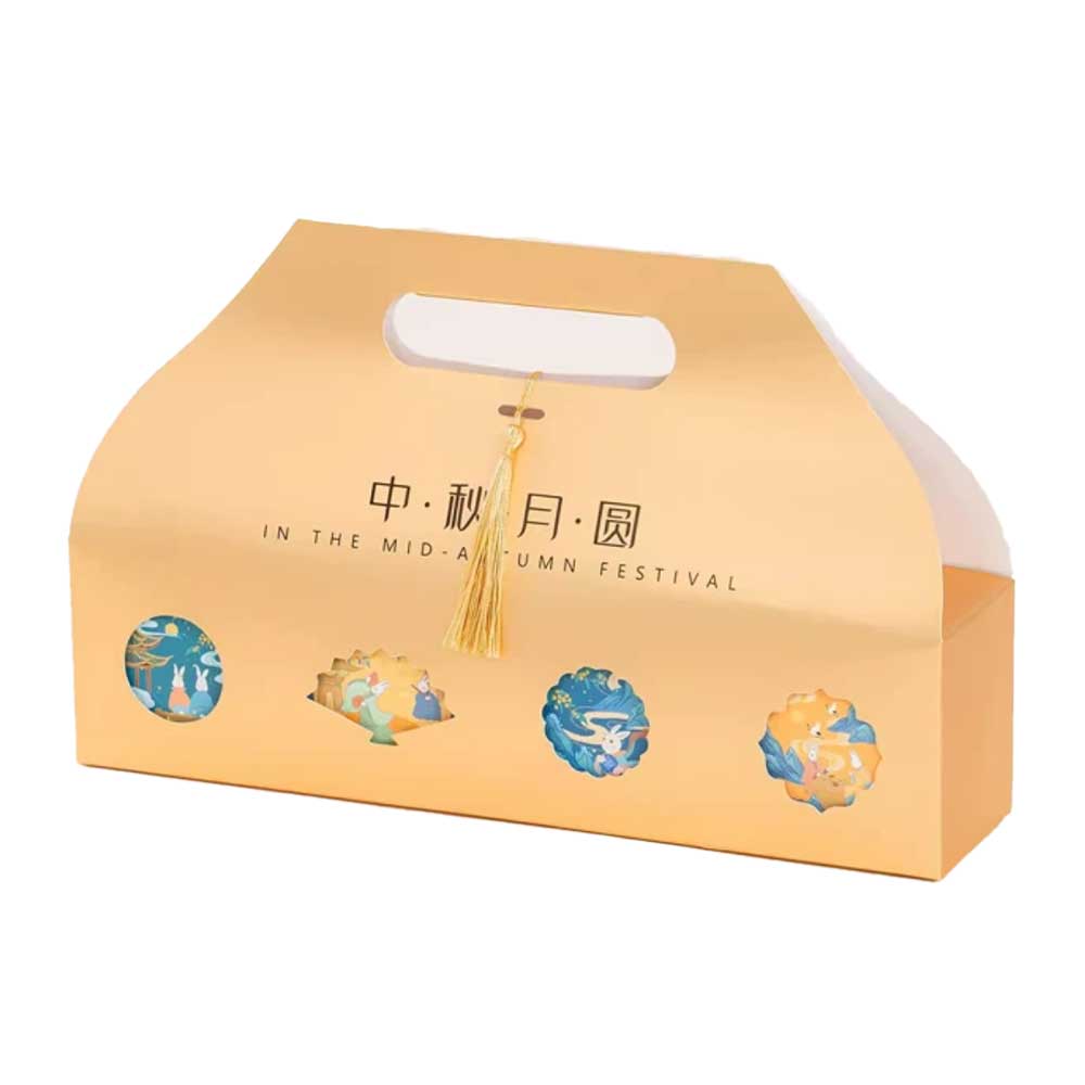 4 Pezzi Mooncake Confezione Regalo