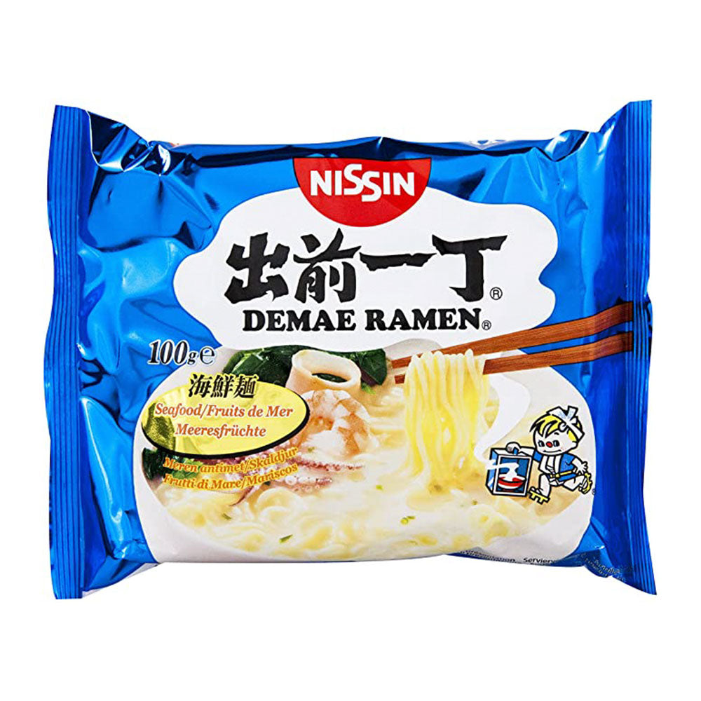 Nissin noodles instantaneo ai frutti di mare - 100g - Oishii Planet